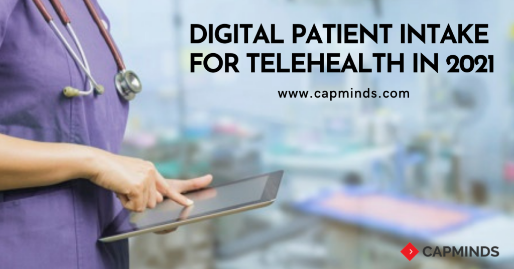 A doctor communicates using telehealth technology via tablet
