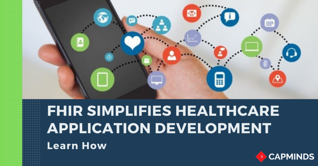 Smartphone showcases icons of development in the healthcare