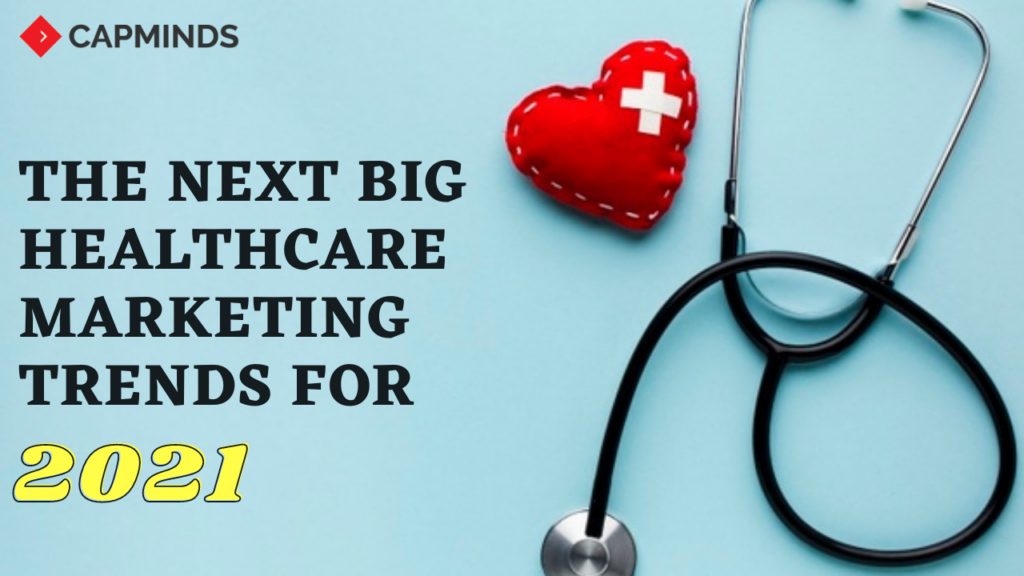 Red colored heart and stethoscope talks about marketing trends in healthcare