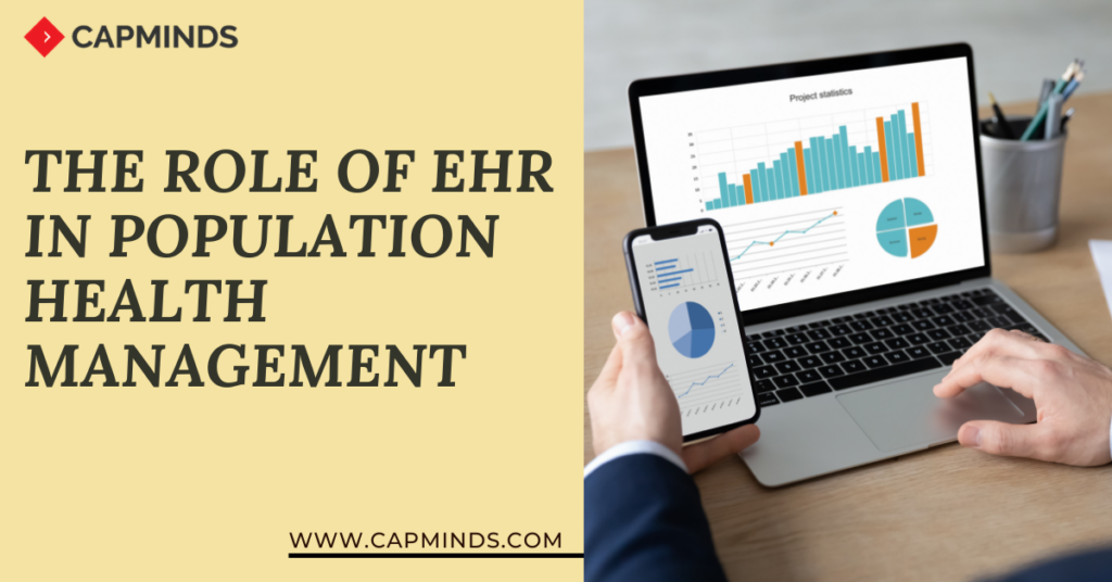 Laptop and mobile displays Population Health Management