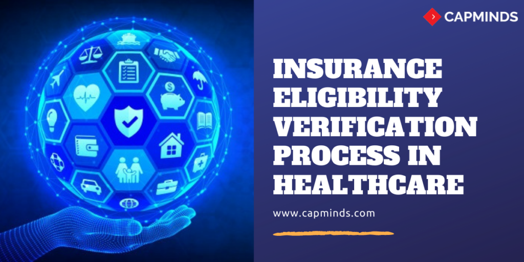 The Globe of insurance eligibility verification process in healthcare is been shown