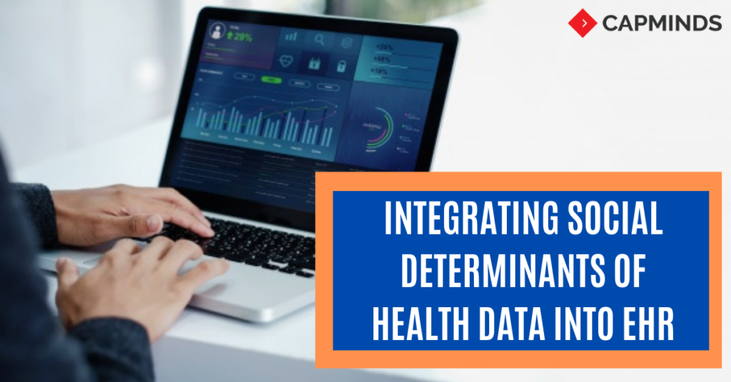 Official checks health data through electronic health record software on his laptop