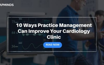 Inside a cardiology clinic,ECG/EKG is been seen where it represents the practice management