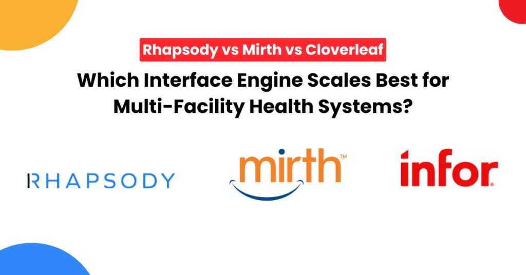 Rhapsody vs Mirth vs Cloverleaf: Which Interface Engine Scales Best for Multi-Facility Health Systems?