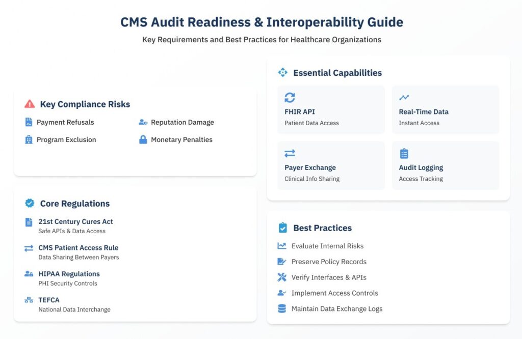 Interoperability and Compliance: What It Takes to Pass CMS Audits 