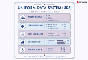 EHR automates UDS reporting with structured data, faster processing, and better accuracy.
