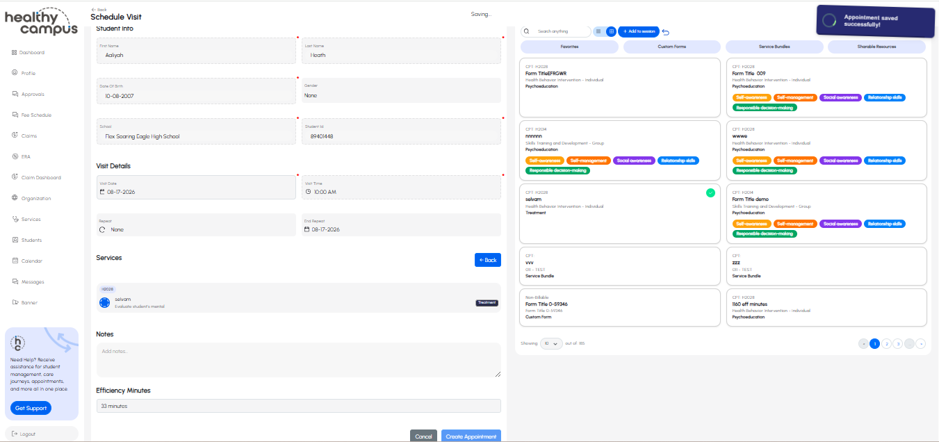 Appointment scheduling-2